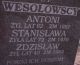 Lubuskie Deszczno Stanislawa i Antoni Wesolowski Zdzislaw Wesolowski 