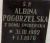Bielsko-Biala grunwaldzka  Pogorzelska Albina z Swiderskich 1902-1976 